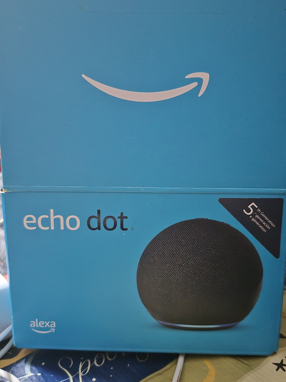 Amazon Echo Dot (5th Generation) Smart Speaker - Charcoal Black (Model C2N6L4